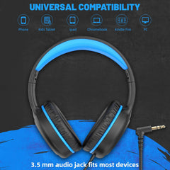 SEGUMA Headset Wired Bluetooth Headphones