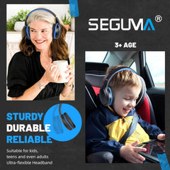 SEGUMA Headset Wired Bluetooth Headphones