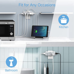 AUFETE Multi Plug Outlet Extender