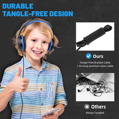 SEGUMA Headset Wired Bluetooth Headphones