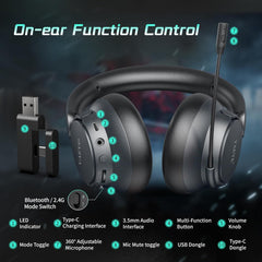 YAEYE Wireless Gaming Headsets