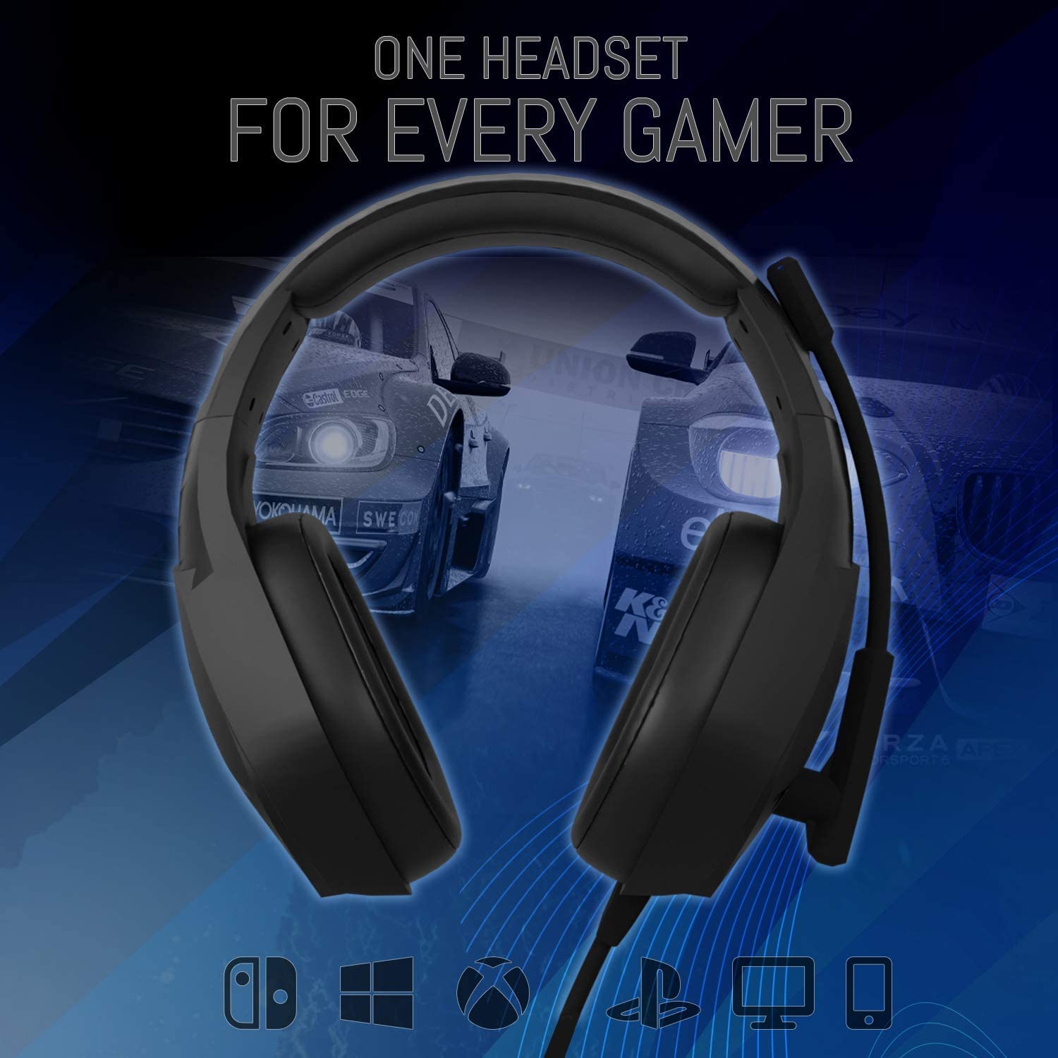 DMERE Gaming Headset for PC and Gaming Consoles PS5, PS4, Xbox Series X | S, Xbox ONE, Nintendo Switch