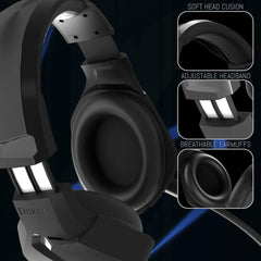 DMERE Gaming Headset for PC and Gaming Consoles PS5, PS4, Xbox Series X | S, Xbox ONE, Nintendo Switch