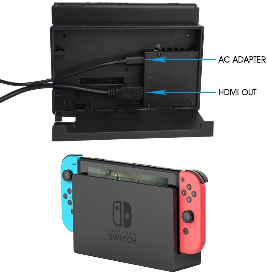 Original Nintendo Switch AC Adapter & HDMI Cable (Bulk Packaging