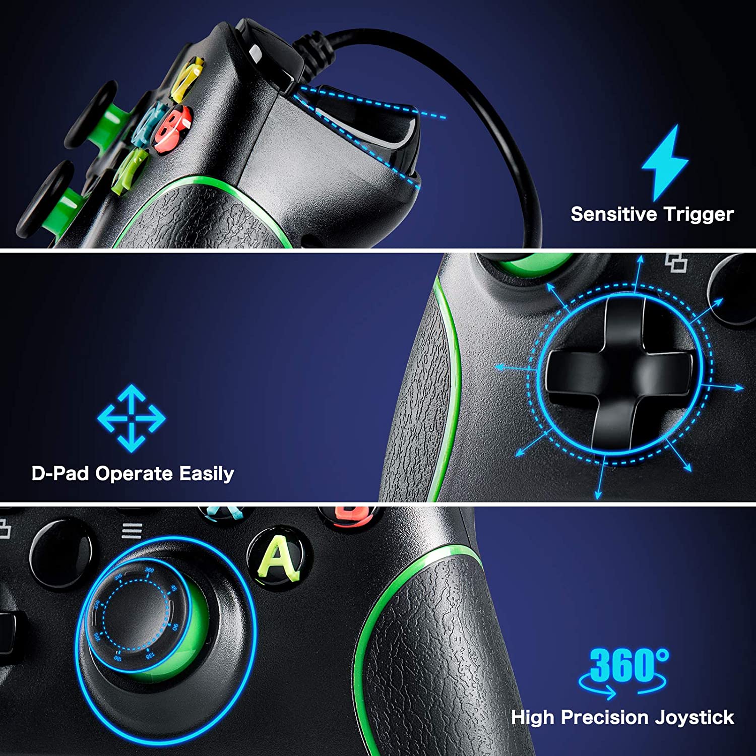 xbox one wired controllers