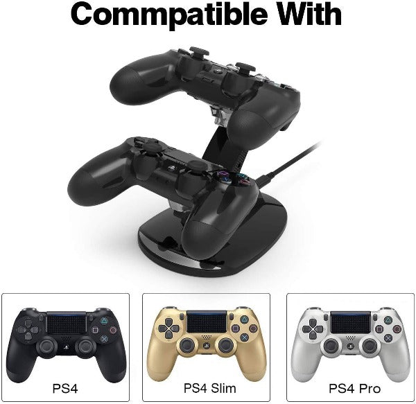 PS4 Controller Charger, YCCTEAM Playstation 4 / PS4 / PS4 Pro / PS4 Slim  Controller Charger