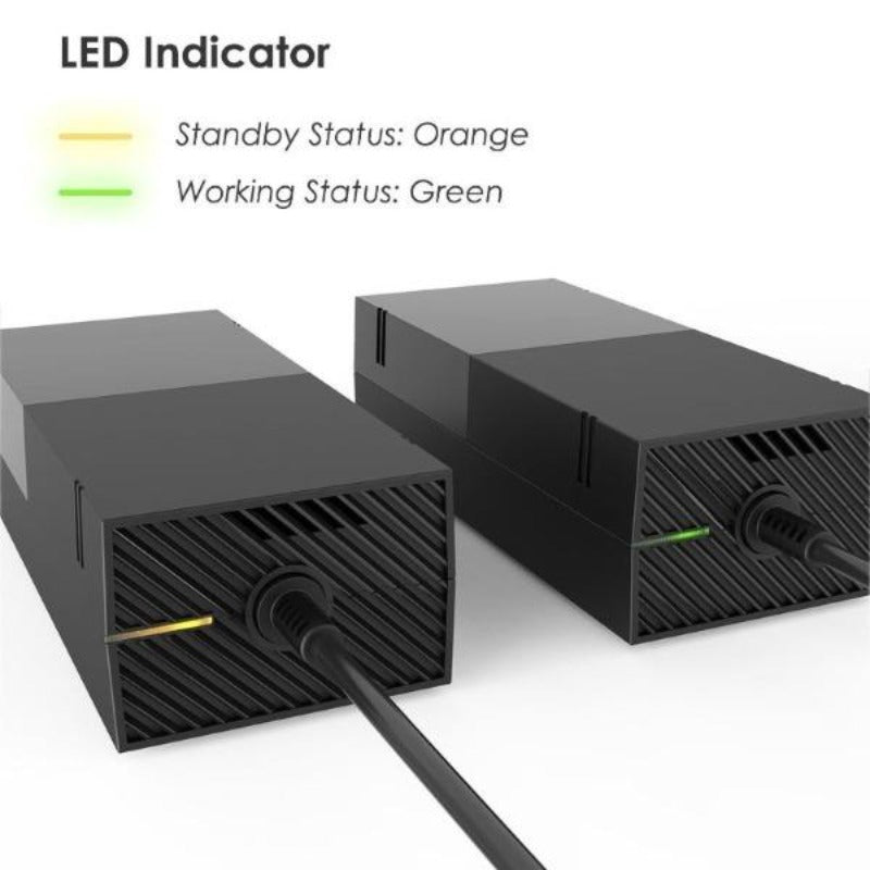 YCCTEAM Xbox One Power Supply Brick, Newest Quietest Version AC Adapter