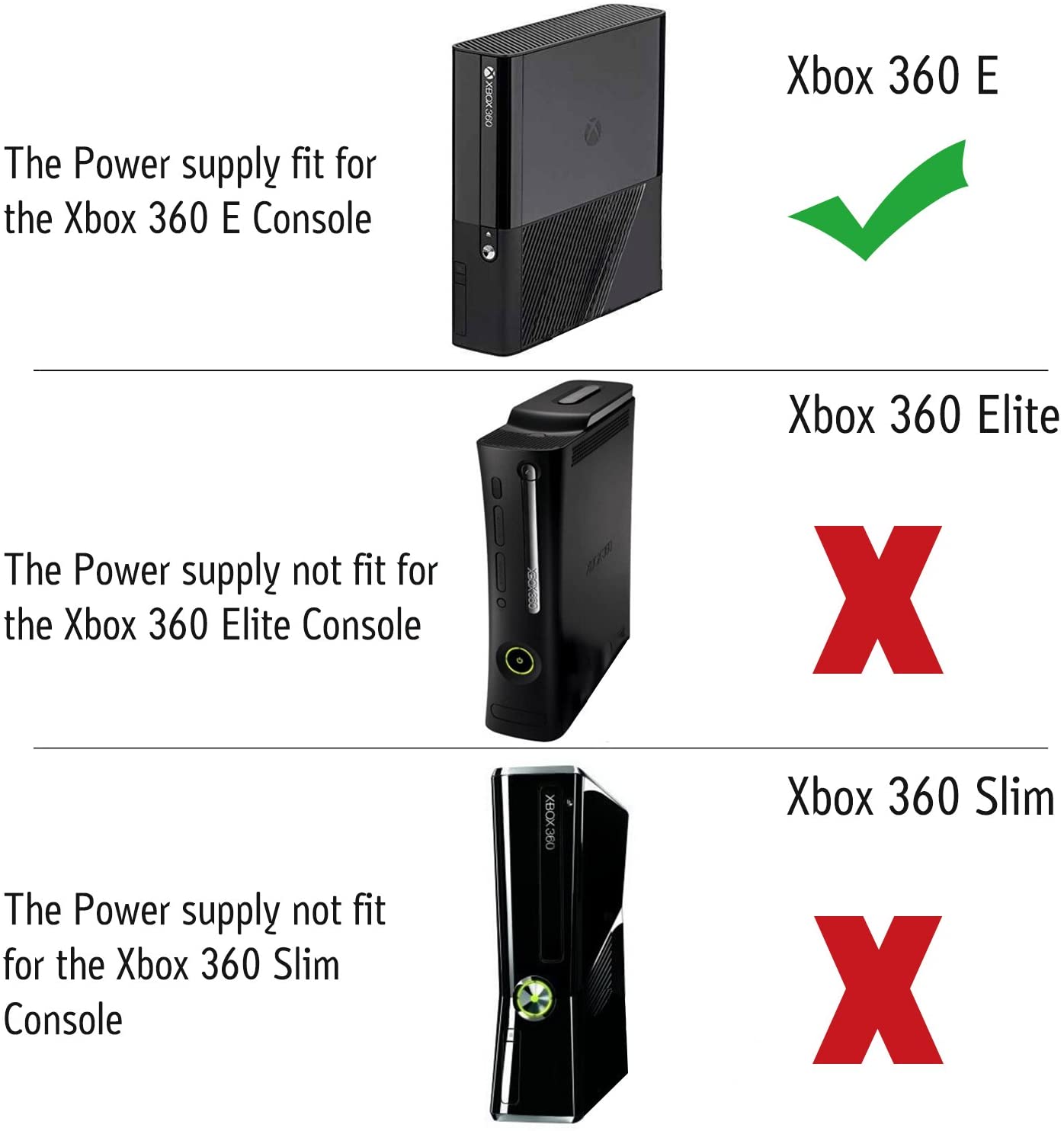 power cord for xbox 360