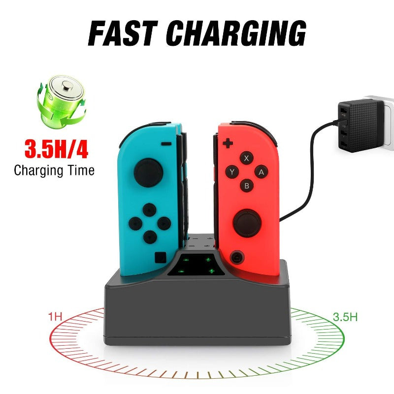 Nintendo Switch JoyCon Charger,YCCTEAM Charging Station,Charging dock