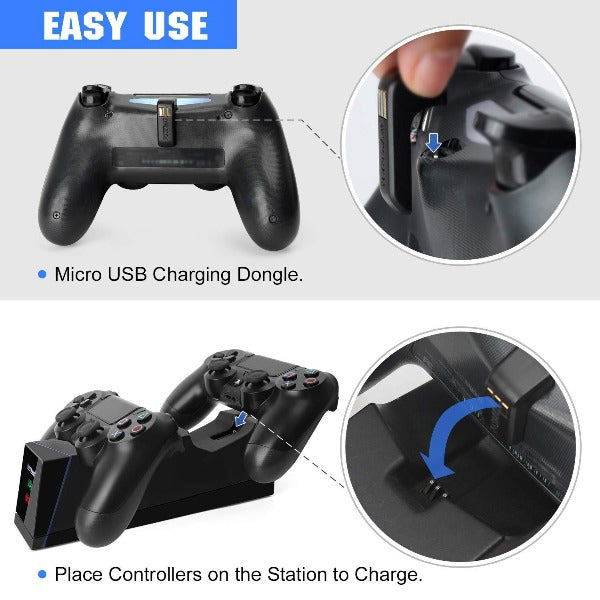 PS4 Controller Charger, YCCTEAM Playstation 4 / PS4 / PS4 Pro / PS4