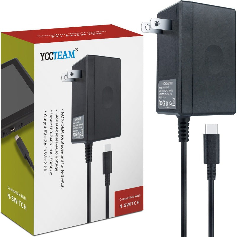 Nintendo Switch Adapter, YCCTEAM Power Supply for Switch