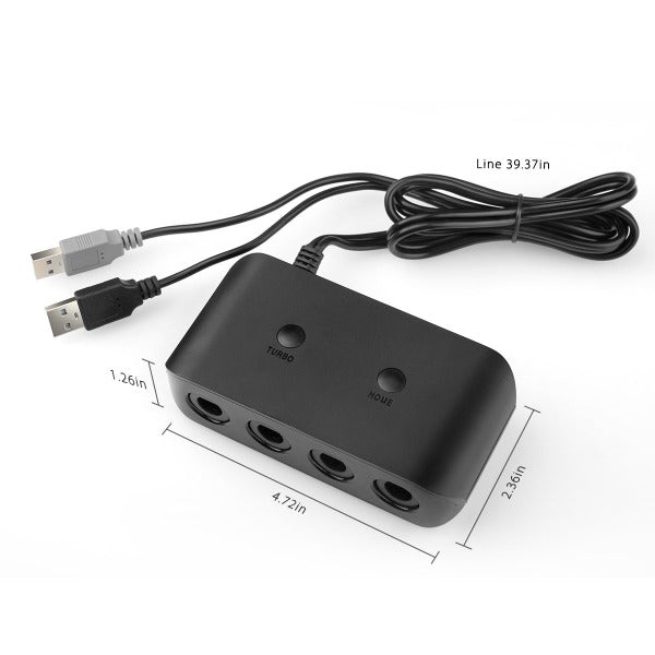 So Nintendont was updated to support the GC adapter for Wii U